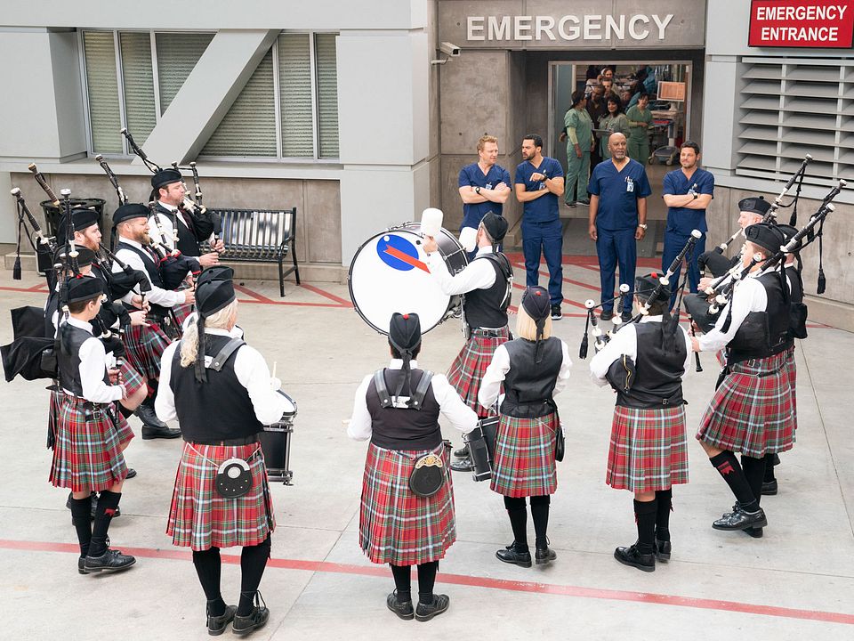 Grey's Anatomy : Foto James Pickens Jr., Jesse Williams, Justin Chambers (I), Kevin McKidd