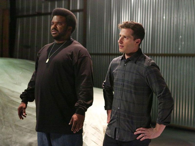 Brooklyn, Precinto 99 : Foto Craig Robinson, Andy Samberg