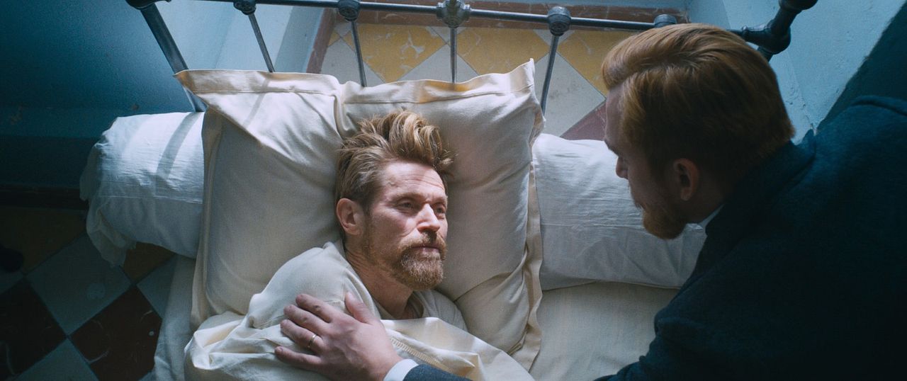Van Gogh en la puerta de la eternidad : Foto Willem Dafoe, Rupert Friend