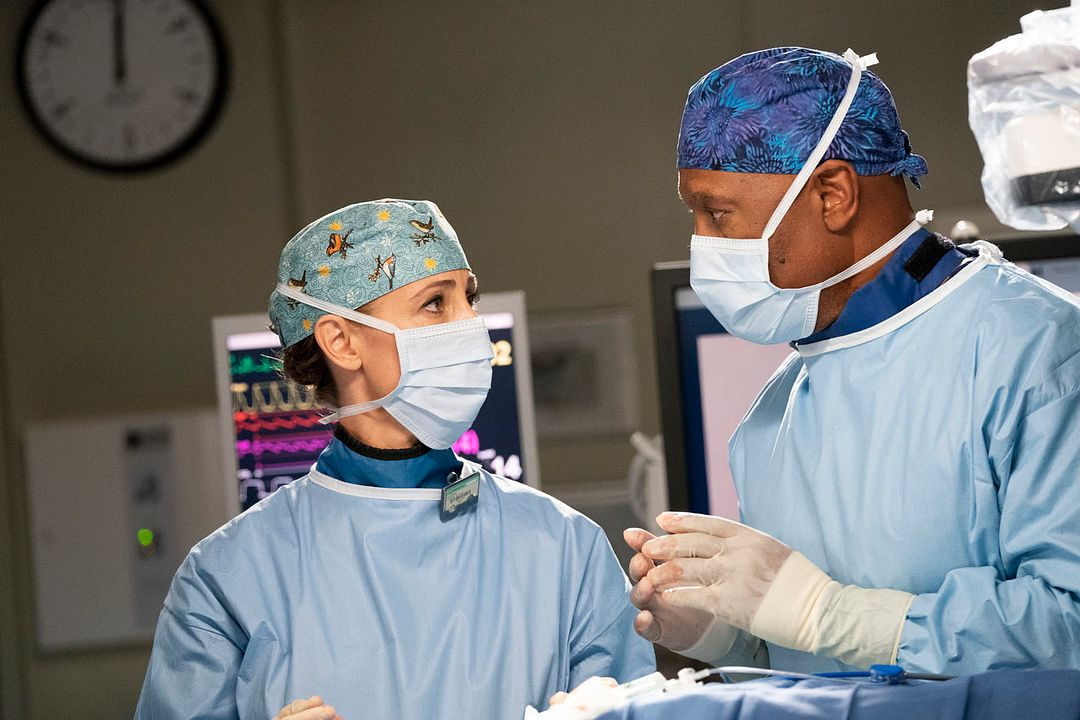 Grey's Anatomy : Foto Kim Raver, James Pickens Jr.