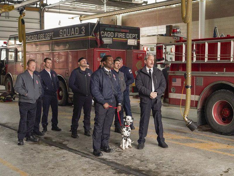 Chicago Fire : Foto Gary Cole, Eamonn Walker, Joe Minoso, Christian Stolte