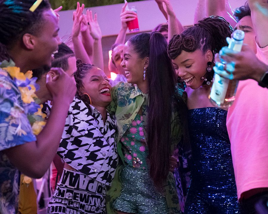 Foto Chloe Bailey, Halle Bailey, Yara Shahidi