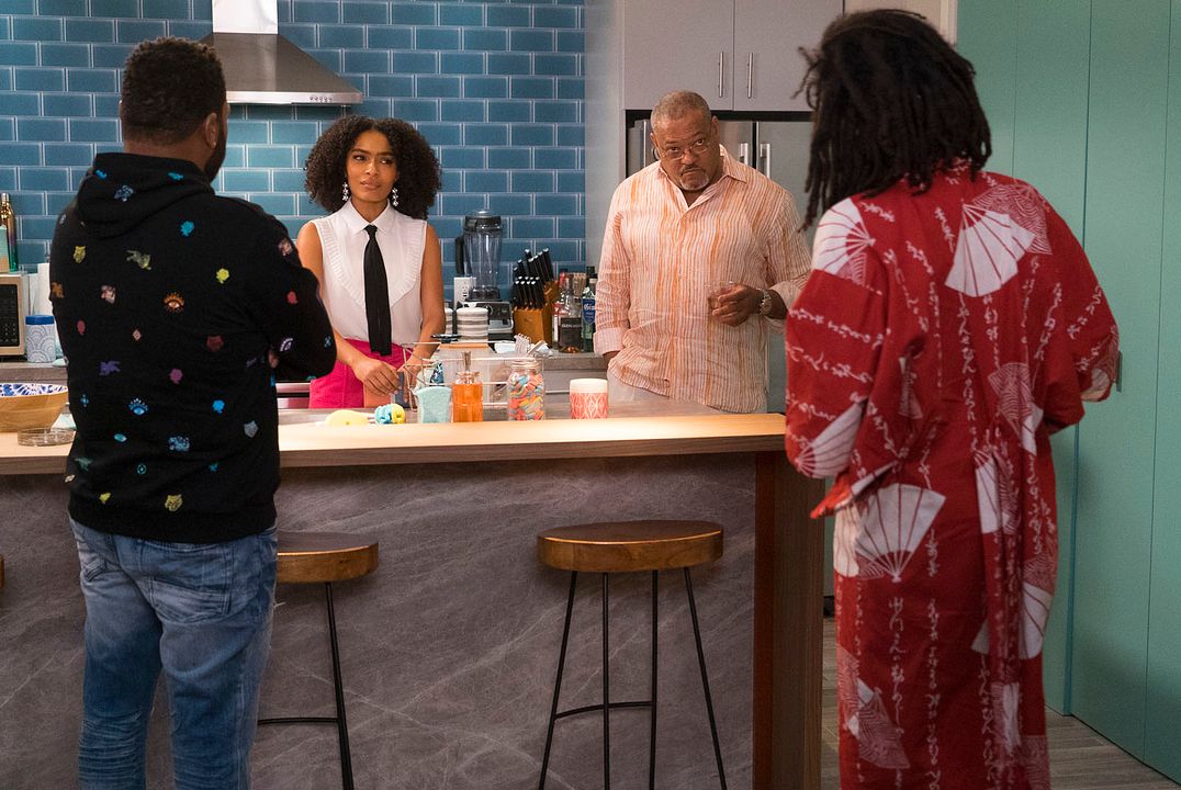 Foto Laurence Fishburne, Yara Shahidi