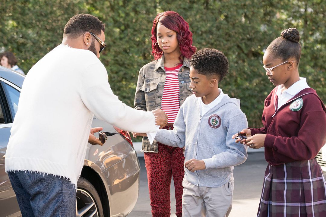 Black-ish : Foto Anthony Anderson, Quvenzhané Wallis, Marsai Martin