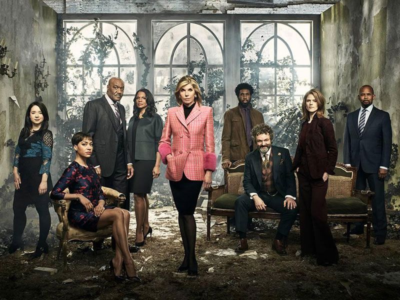 Cobertura de revista Audra McDonald, Delroy Lindo, Christine Baranski, Cush Jumbo, Rose Leslie, Michael Sheen