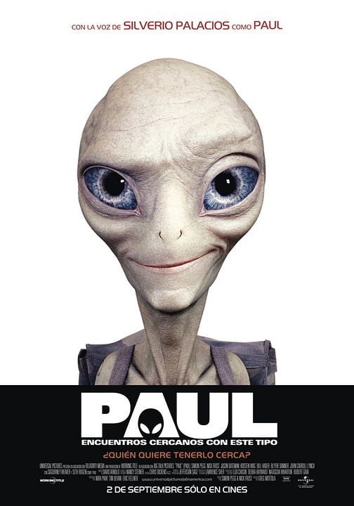 Paul, encuentros cercanos con este tipo : Póster