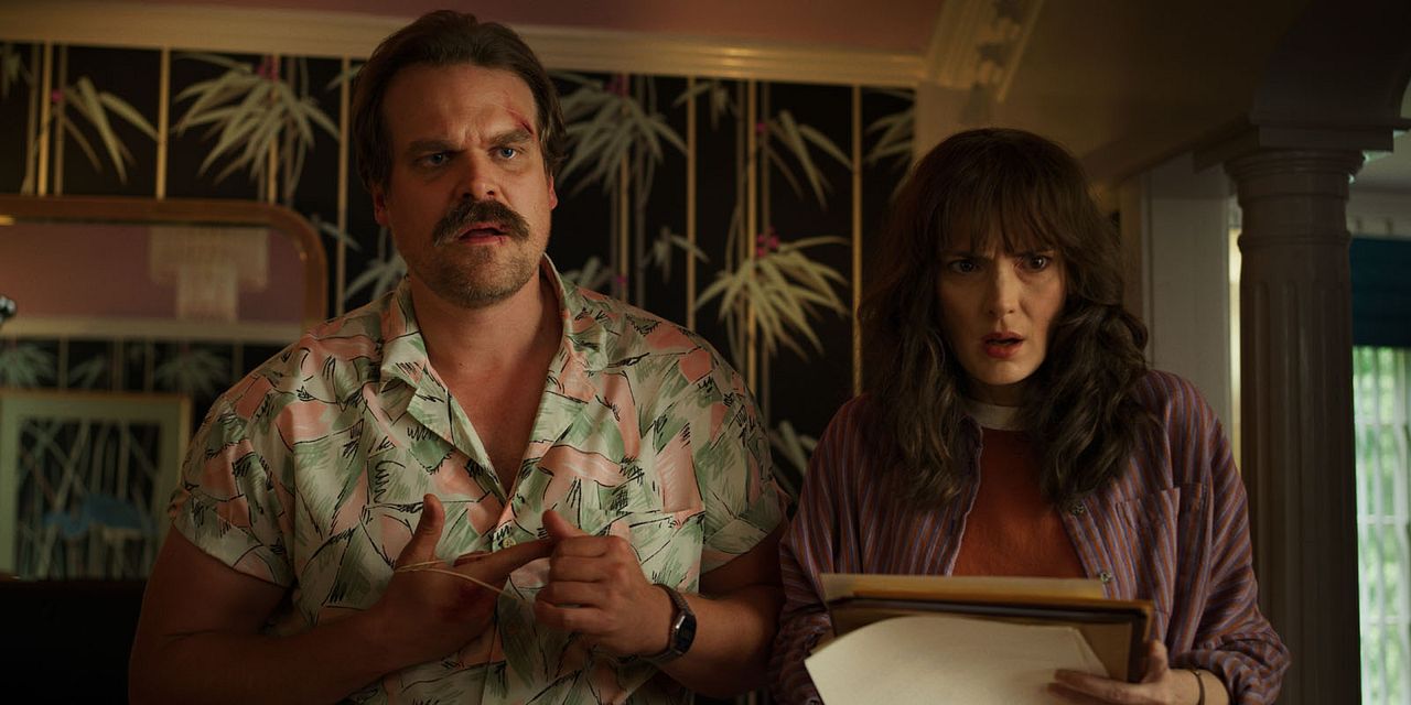 Foto David Harbour, Winona Ryder