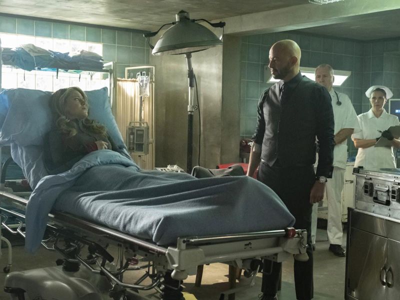 Supergirl : Foto Jon Cryer, Melissa Benoist