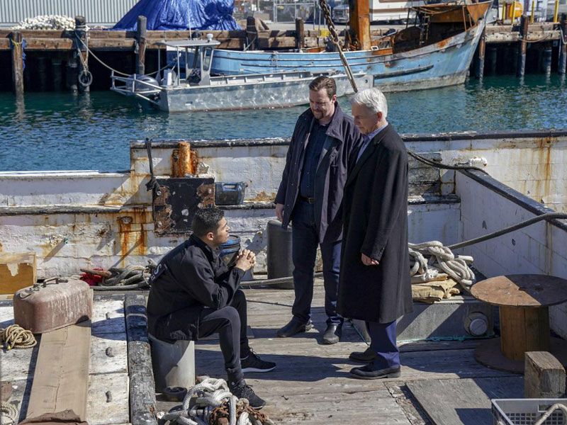 Foto Mark Harmon, Wilmer Valderrama