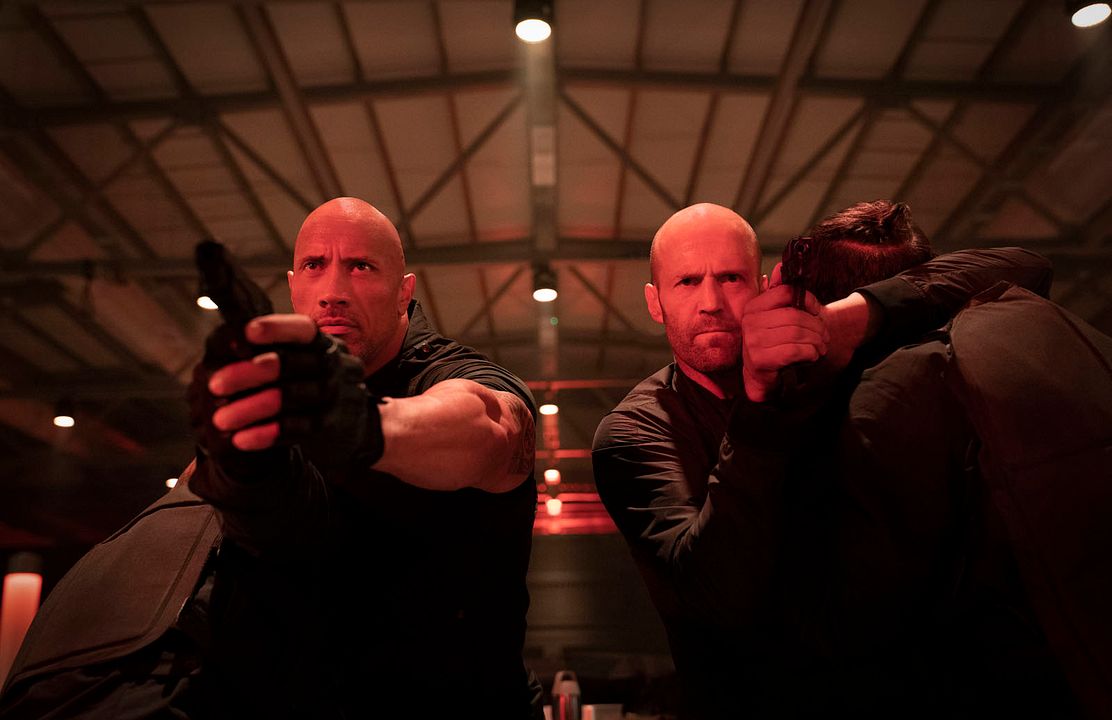 Foto Dwayne Johnson, Jason Statham