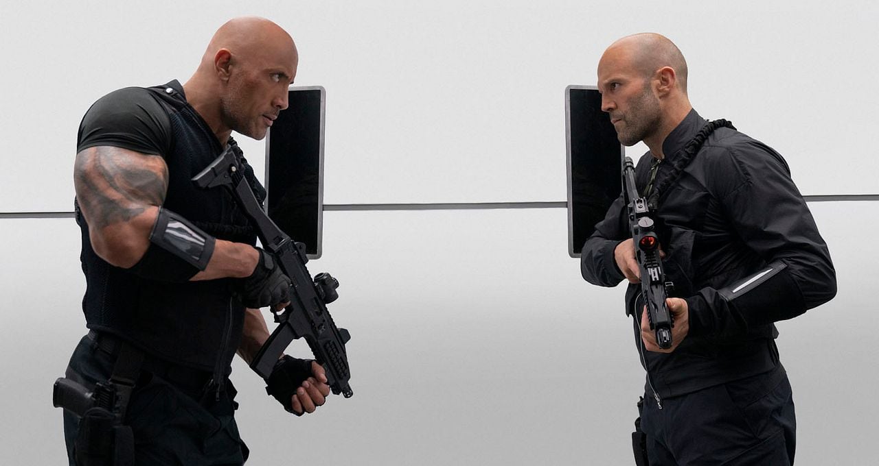 Rápidos y furiosos: Hobbs & Shaw : Foto Jason Statham, Dwayne Johnson
