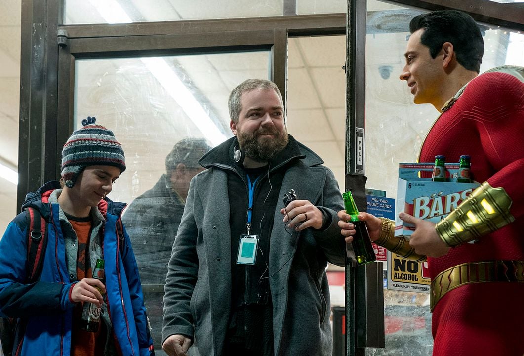 Shazam! : Foto David F. Sandberg, Zachary Levi
