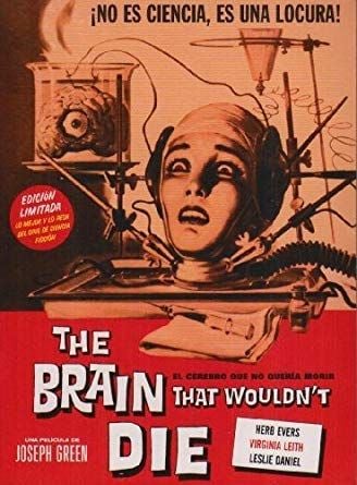 El cerebro inmortal : Póster