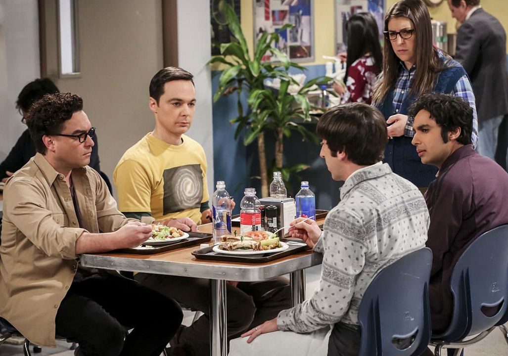 The Big Bang Theory : Foto Kunal Nayyar, Simon Helberg, Johnny Galecki, Jim Parsons, Mayim Bialik