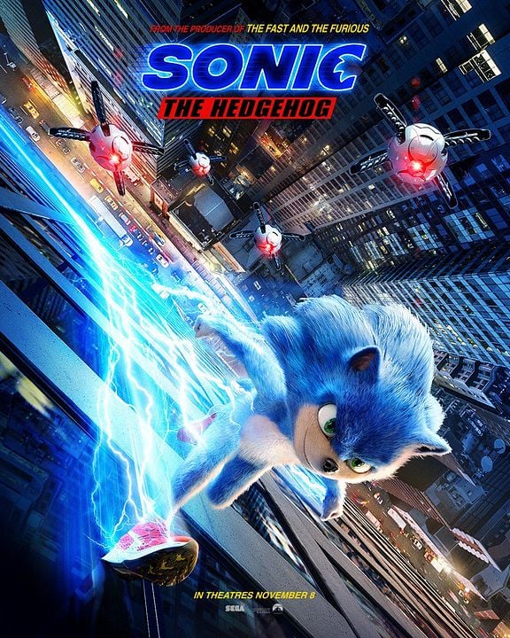 Sonic: La película : Póster