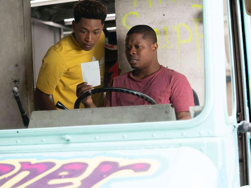The Chi : Foto Jason Mitchell, Jacob Latimore