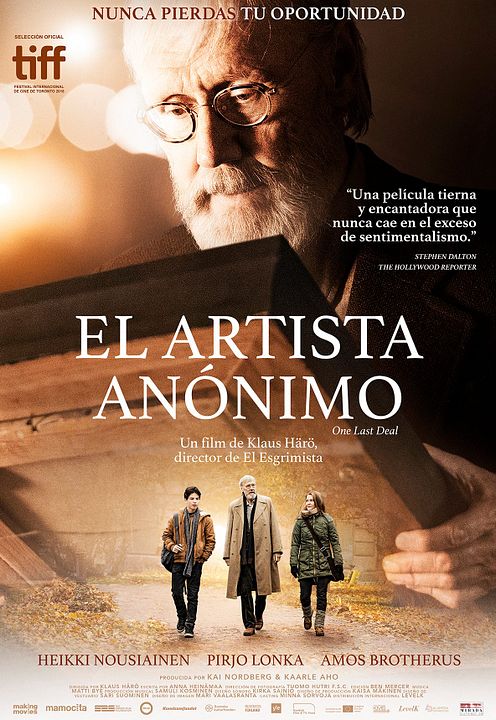 El artista anónimo : Póster