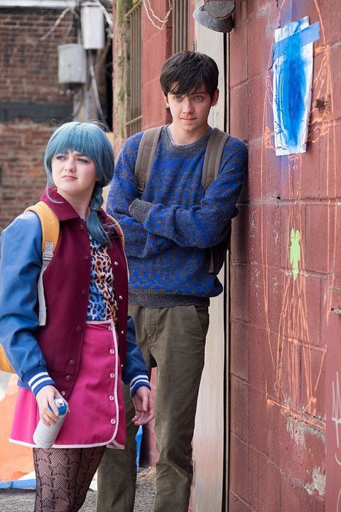 Foto Asa Butterfield, Maisie Williams
