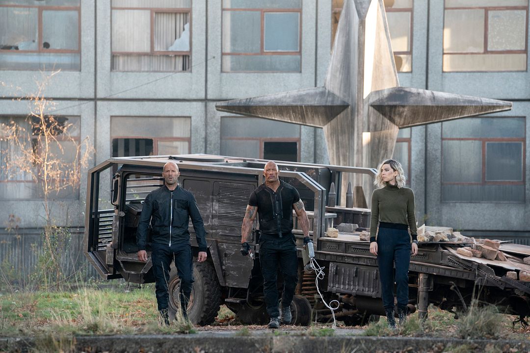 Rápidos y furiosos: Hobbs & Shaw : Foto Jason Statham, Dwayne Johnson, Vanessa Kirby
