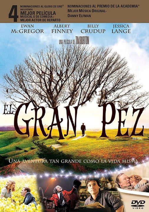El gran pez : Póster
