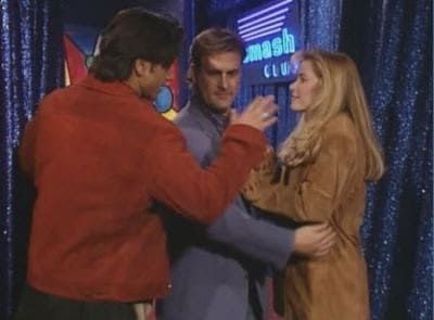 Tres por tres : Póster