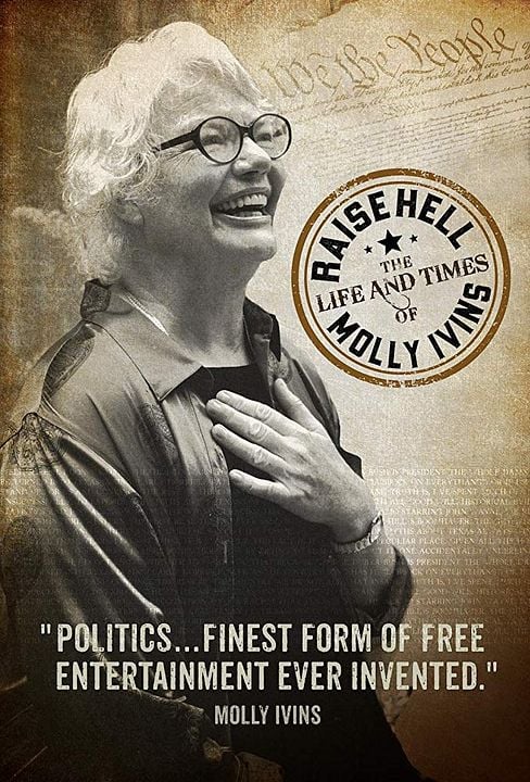 Raise Hell: The Life & Times of Molly Ivins : Póster