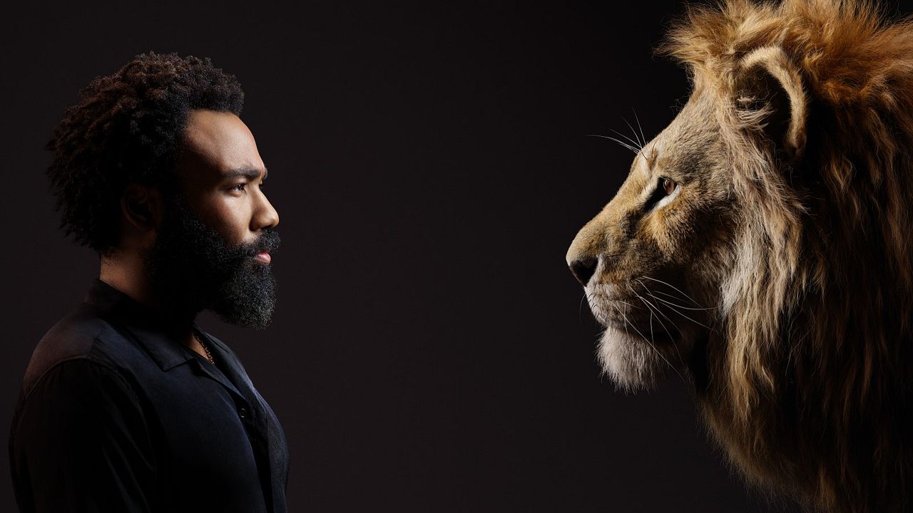 El rey león : Cobertura de revista Donald Glover