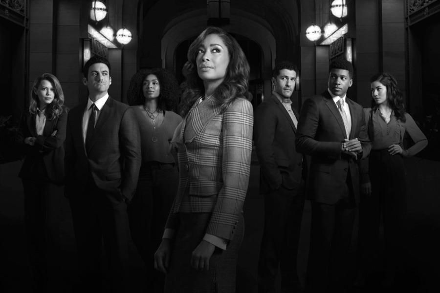 Foto Morgan Spector, Eli Goree, Gina Torres