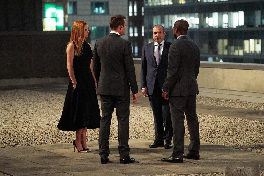 Suits : Foto Dule Hill, Sarah Rafferty, Gabriel Macht, Rick Hoffman