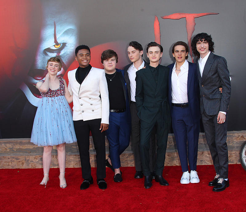 It Capítulo 2 : Cobertura de revista Wyatt Oleff, Jaeden Martell, Finn Wolfhard, Jeremy Ray Taylor, Chosen Jacobs, Jack Dylan Grazer, Sophia Lillis