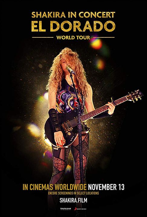 Shakira en concierto: El Dorado World Tour : Póster