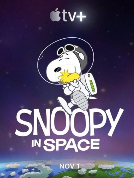 Snoopy, el astronauta : Póster