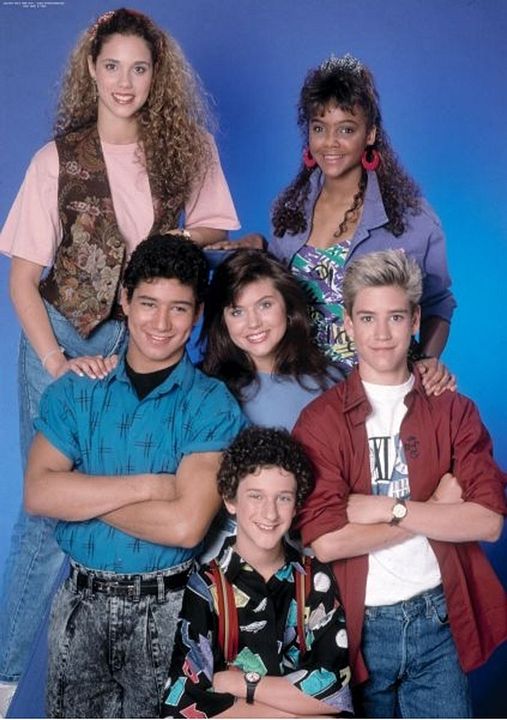 Foto Mark-Paul Gosselaar, Dustin Diamond, Mario López, Tiffani Thiessen, Elizabeth Berkley