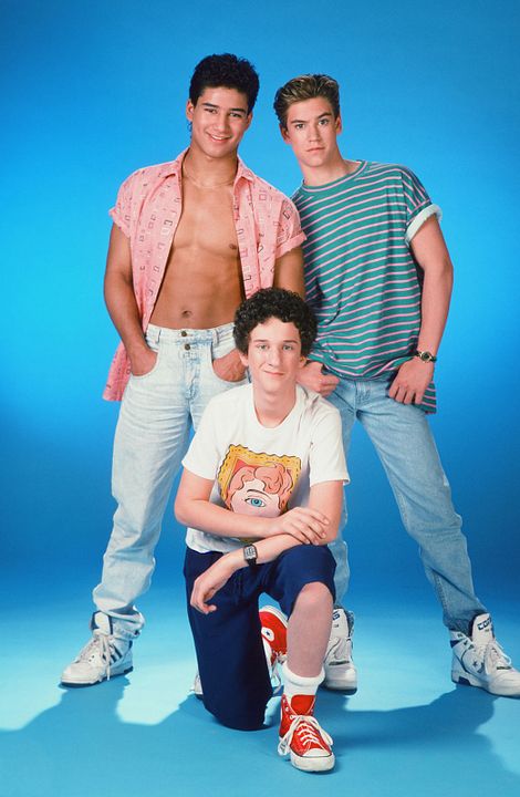 Foto Mario López, Dustin Diamond, Mark-Paul Gosselaar