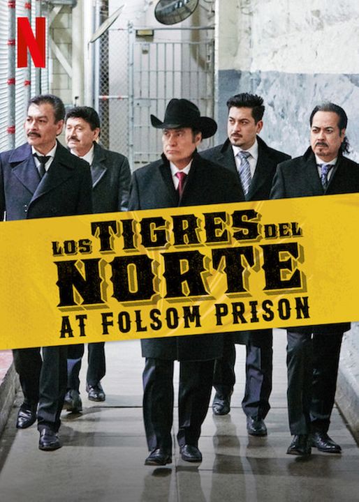 Los Tigres del Norte en la Prisión de Folsom : Póster