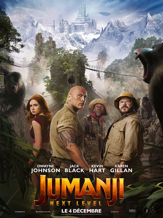 Jumanji: el siguiente nivel : Póster
