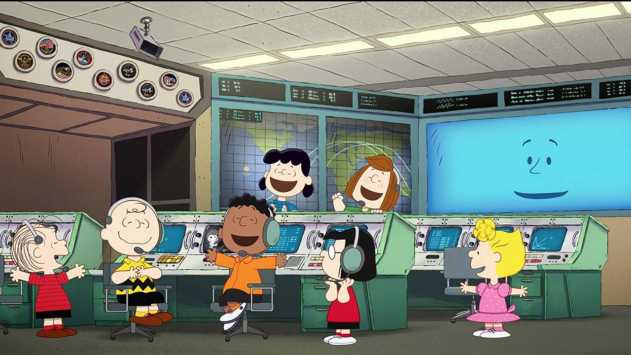 Snoopy, el astronauta : Póster