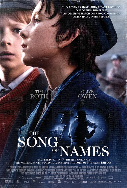 The Song Of Names : Póster