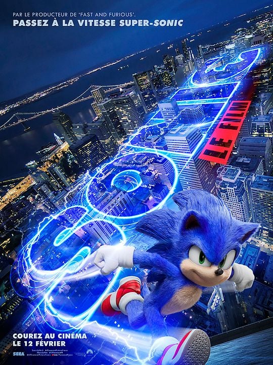 Sonic: La película : Póster