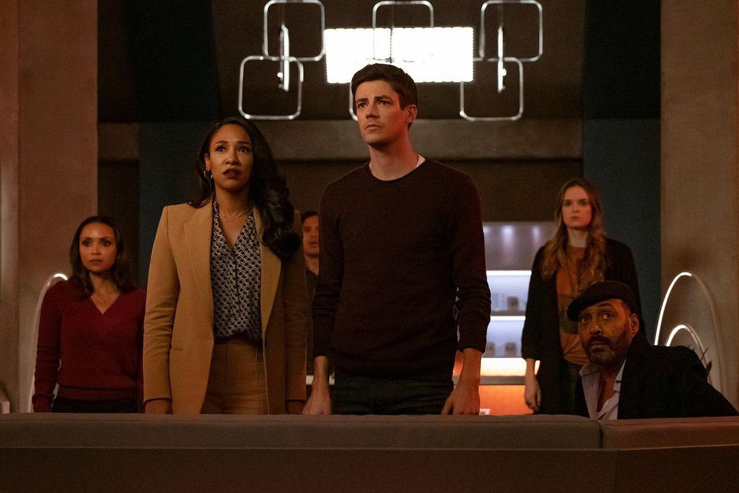 Flash : Foto Carlos Valdes, Jesse L. Martin, Candice Patton, Grant Gustin, Danielle Panabaker