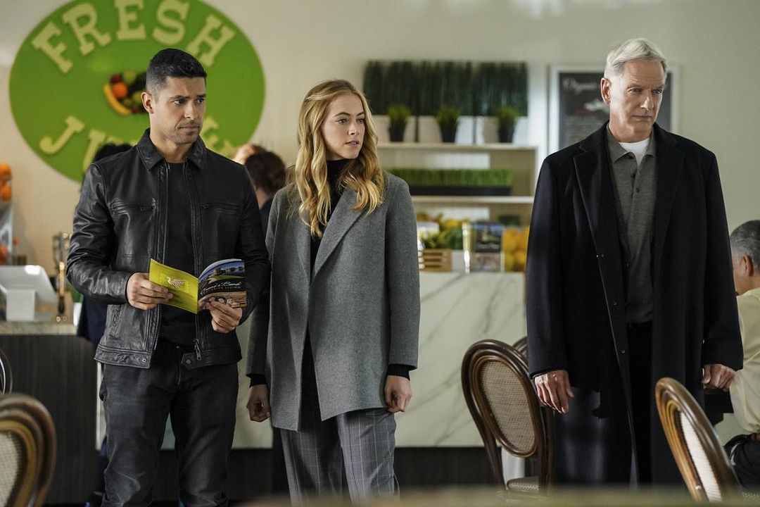 Foto Wilmer Valderrama, Mark Harmon