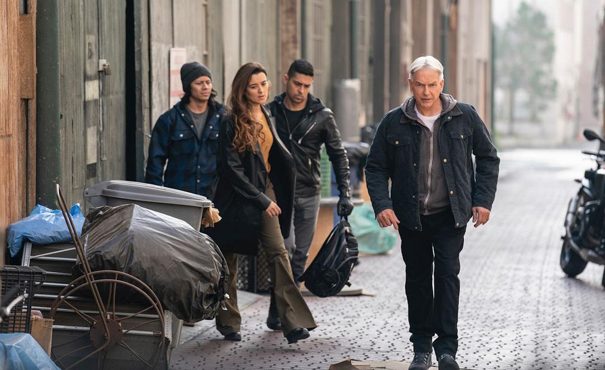 Foto Wilmer Valderrama, Cote De Pablo, Mark Harmon