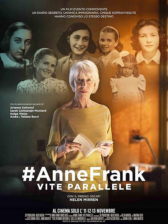 #AnneFrank. Parallel Stories : Póster