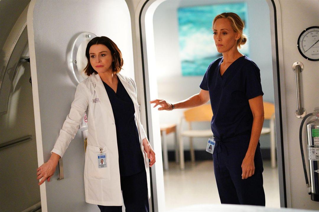 Grey's Anatomy : Foto Kim Raver, Caterina Scorsone