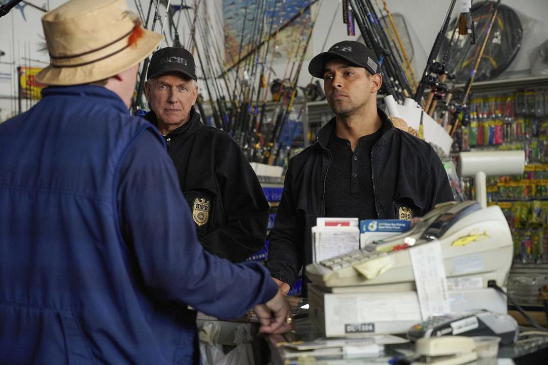 Foto Wilmer Valderrama, Mark Harmon
