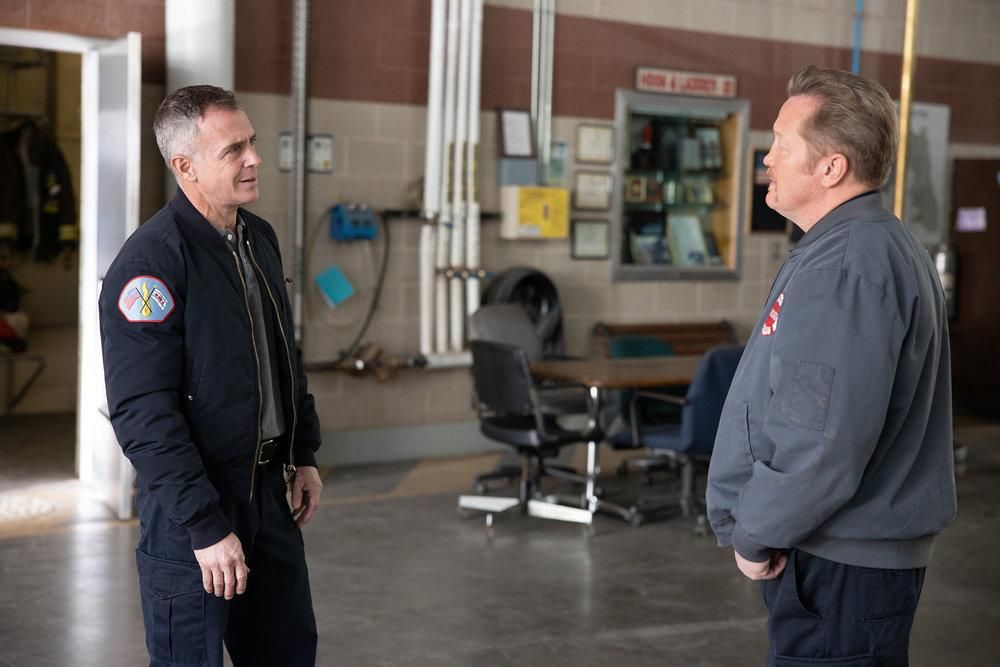 Chicago Fire : Foto David Eigenberg, Christian Stolte