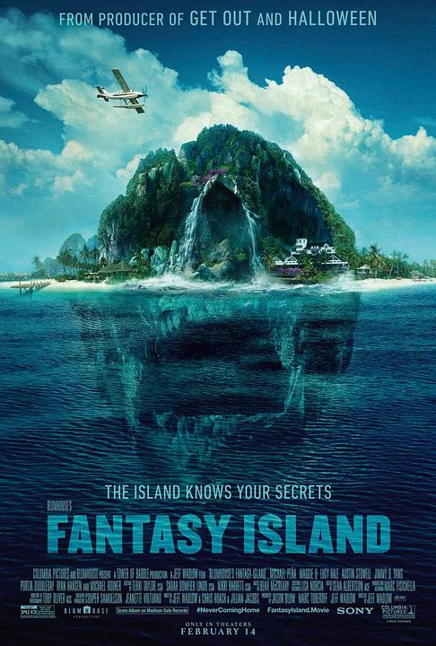 La isla de la fantasía : Póster