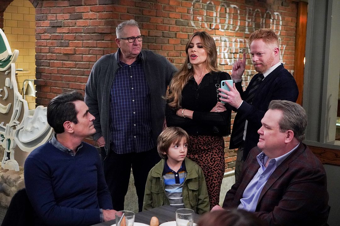 Modern Family : Foto Eric Stonestreet, Sofía Vergara, Ed O'Neill, Ty Burrell, Jesse Tyler Ferguson