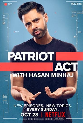 Patriota no deseado con Hasan Minhaj : Póster