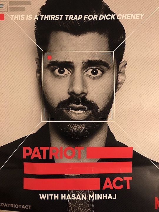 Patriota no deseado con Hasan Minhaj : Póster